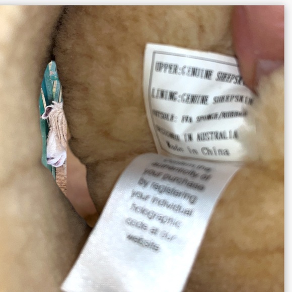 Australia Luxe Collective Cosy Short Ivory Sheepskin Boots - Picture 4 of 5